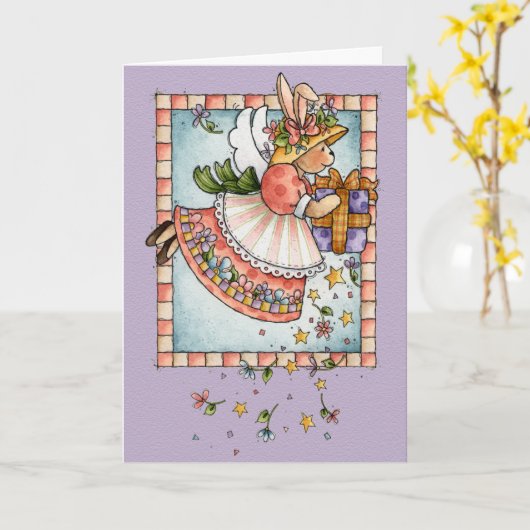 Geburtstagssegmente - Grußkarte Karte (Gelbe Blume)