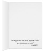 Geburtstagssegmente Jesus St. Joseph Vintage Blume (Innen (Rechts))