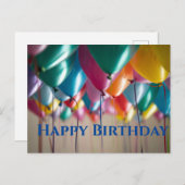 Geburtstagssonderaktion für Postkarten (Vorne/Hinten)