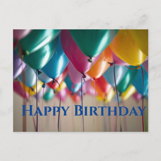 Geburtstagssonderaktion für Postkarten (Vorderseite)