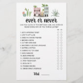 Geburtstagsspiel oder Niemals Geburtstagsparty (Vorderseite)