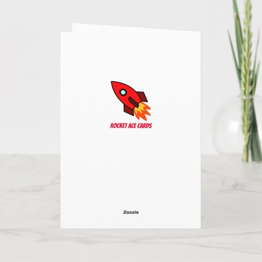 Geburtstagssprecher des Vaters Karte (Rückseite)