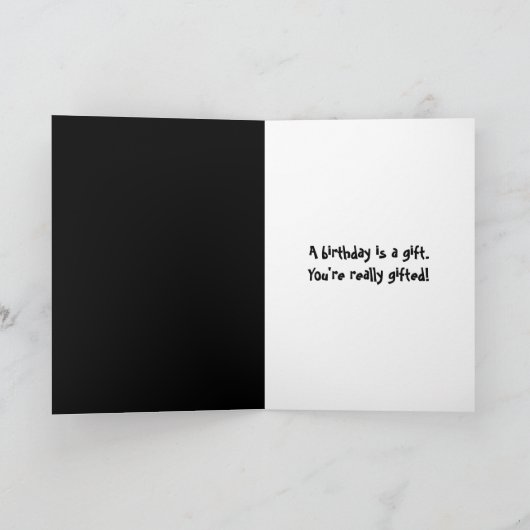 Geburtstagsstars Karte (Innenseite)