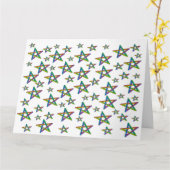 Geburtstagsstars Karte (Gelbe Blume)