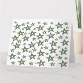 Geburtstagsstars Karte (Rückseite)