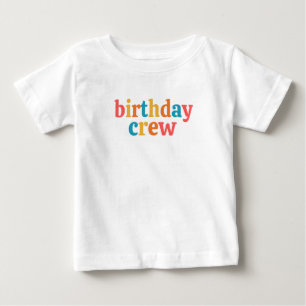 Geburtstagsteam Baby T-shirt