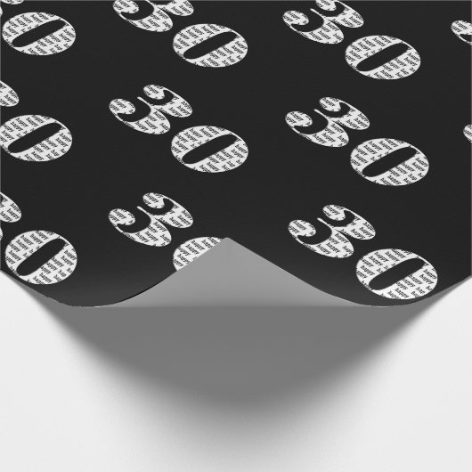 Geburtstagstext Geschenkpapier (Ecke)