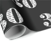 Geburtstagstext Geschenkpapier (Rolleneckpunkt)