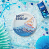 Geburtstagsthema Pappteller (Party)