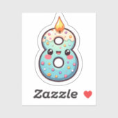 Geburtstagsticker Aufkleber (Blatt)