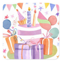 Geburtstagsticker