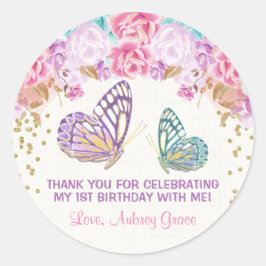 Geburtstagsticker, Sticker zum 1. Geburtstag