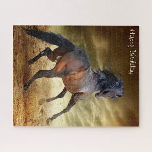 Geburtstagstochter. Puzzle (Horizontal)