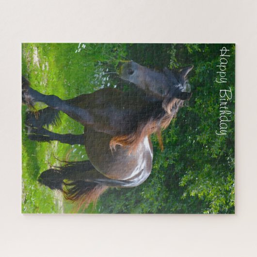 Geburtstagstochter. Puzzle (Horizontal)