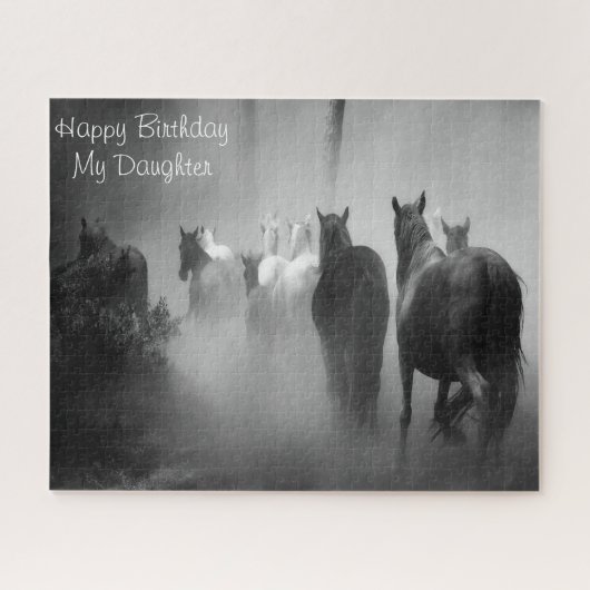 Geburtstagstochter. Puzzle (Horizontal)