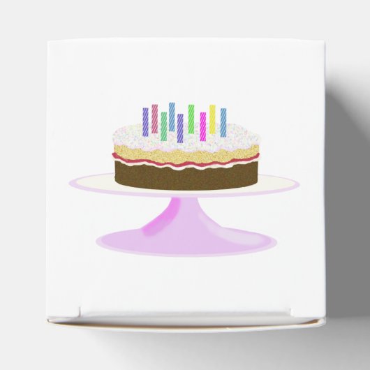 Geburtstagstorte Geschenkschachtel (Oben)