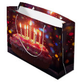 GEBURTSTAGSTORTE GROßE GESCHENKTÜTE (Rückseite Schrägansicht)