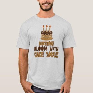Geburtstagstorten-Wonne-Design T-Shirt