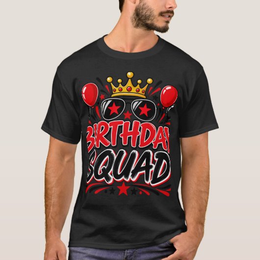 Geburtstagstruppe T-Shirt (Vorderseite)