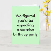 Geburtstagsüberraschung Karte (Gelbe Blume)