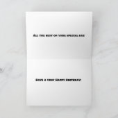 Geburtstagsüberraschung von den Meerkats, Karte (Innenseite)