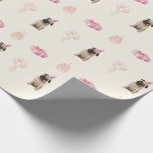 Geburtstagsverpackungspapier Geschenkpapier (Ecke)