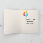 Geburtstagswahrheit Karte (Innenseite)