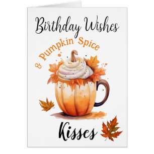 Geburtstagswände & Pumpkin Speckkisses Card