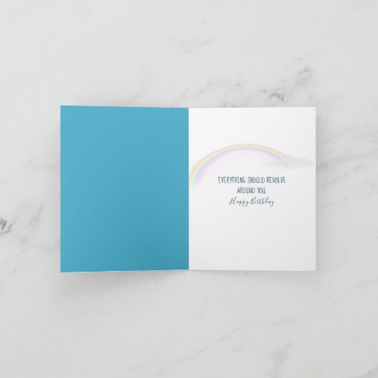 Geburtstagswelt Karte (Innenseite)