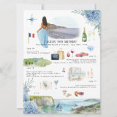 Geburtstagswochenende | Südfrankreich Einladung (Vorderseite)