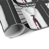 Geburtstagswrapping Paper von dalDesignNZ Geschenkpapier (Rolleneckpunkt)