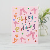 Geburtstagswünsche (Stehend Vorderseite)