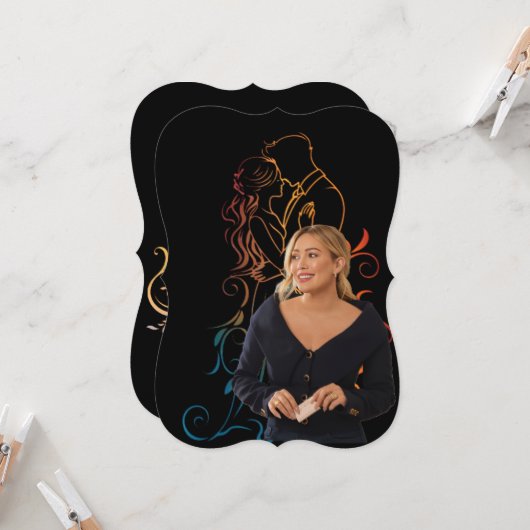 Geburtstagswünsche Einladung (Vorderseite/Rückseite Beispiel)