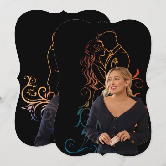 Geburtstagswünsche Einladung (Vorne/Hinten)