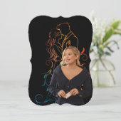 Geburtstagswünsche Einladung (Stehend Vorderseite)