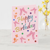 Geburtstagswünsche Karte (Gelbe Blume)