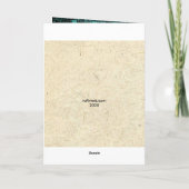 Geburtstagswünsche Karte (Rückseite)