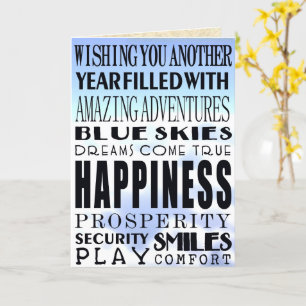 Geburtstagswünsche Karte