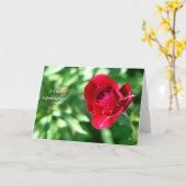 Geburtstagswünsche Karte (Gelbe Blume)