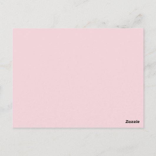 Geburtstagswünsche Postkarte (Rückseite)