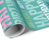 Geburtstagszeitung Geschenkpapier (Rolleneckpunkt)