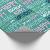 Geburtstagszeitung Geschenkpapier (Ecke)