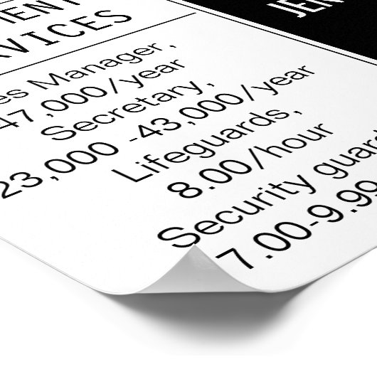 Geburtstagszeitungsjahr 1990 poster (Ecke)