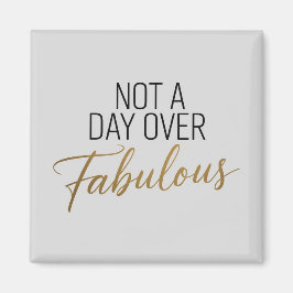 Geburtstagsziffer: Kein Tag über ein tolles Gesche Magnet