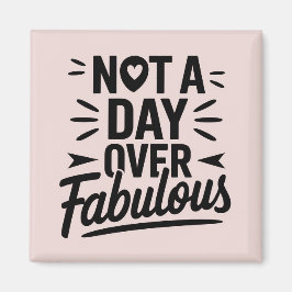 Geburtstagsziffer: Kein Tag über ein tolles Gesche Magnet