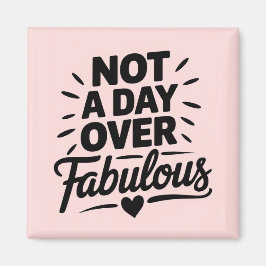 Geburtstagsziffer: Kein Tag über ein tolles Gesche Magnet