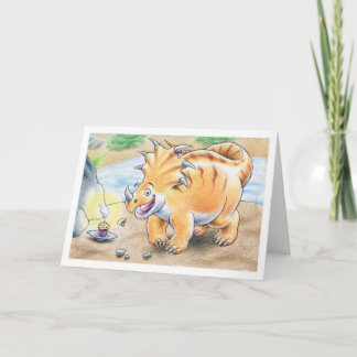 GeburtstagTriceratops Karte