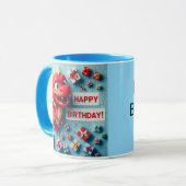 Geburtstasse für Kinder Tasse (Vorderseite Links)