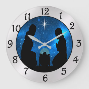Geburtsuhr groß große wanduhr
