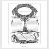 Geburtsurkunde Aufkleber (Blatt)